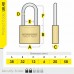 40mm Long Shackled Brass Padlock